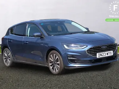Used Ford Focus Titanium X 125 HP (91 kW) 2023 Blue Hatchback