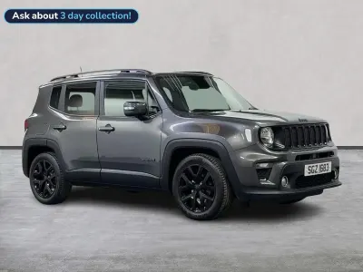 Begagnad Jeep Renegade Night Eagle 120 HK (88 kW) 2020 Grå SUV