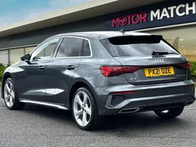 Usado Audi A3 Sportback e-tron S-Line 2021 Cinzento Citadino