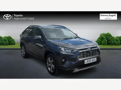 Usado Toyota RAV4 Design 218 CV (160 kW) 2020 Gris SUV
