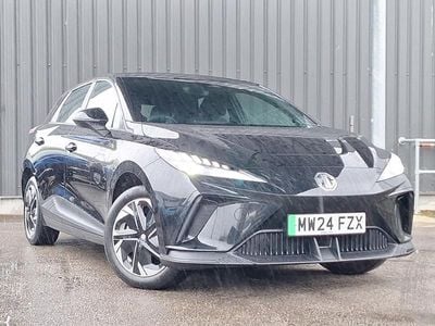 Used MG MG4 EV SE 149 kW (203 HP) 2024 Black Hatchback