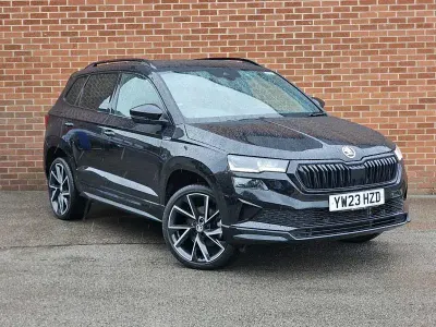 Used Skoda Karoq SportLine 110 HP (80 kW) 2023 Black SUV