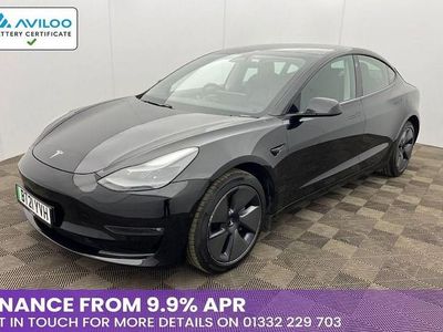 Black Used 2021 Tesla Model 3 Long Range AWD Sedan | £18,685 (Fair price)