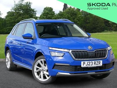 Usata Skoda Kamiq SE L Executive 147 CV (108 kW) 2023 Blu SUV