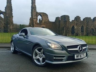 Grey Used 2016 Mercedes SLK200 AMG Cabriolet | £9,999 (Good price)