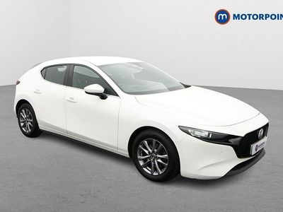White Used 2020 Mazda 3 Hatchback | £12,899 (Fair price)