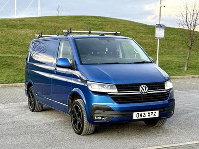 Used VW Transporter Highline 201 HP (147 kW) 2021 Blue Van