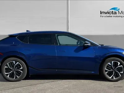 Begagnad Kia EV6 GT-Line 236 kW (321 HK) 2022 Blå SUV