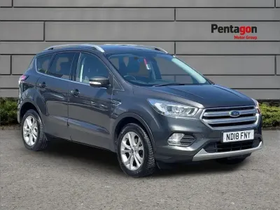 Used Ford Kuga Titanium 147 HP (108 kW) 2018 Grey SUV