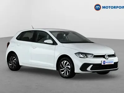 Begagnad VW Polo Life 2024 Vit Halvkombi