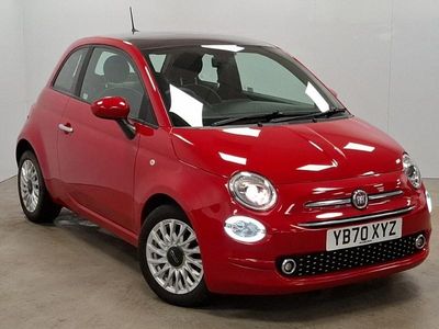Used Fiat 500 Lounge 70 HP (51 kW) 2020 Red Hatchback