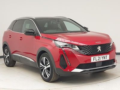 Red Used 2021 Peugeot 3008 GTi SUV | £16,698 (A bit pricey)