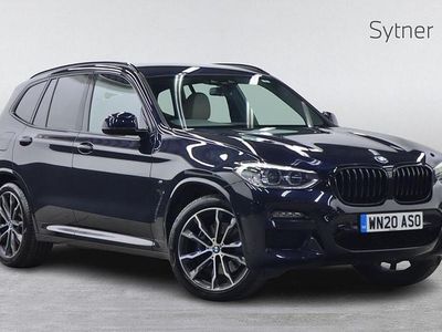 Used BMW X3 M Sport 181 HP (133 kW) 2020 Black SUV