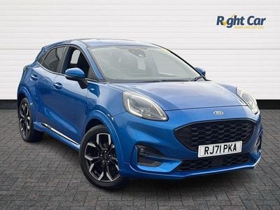 Blue Used 2022 Ford Puma ST-Line X Hatchback | £14,499 (Fair price)