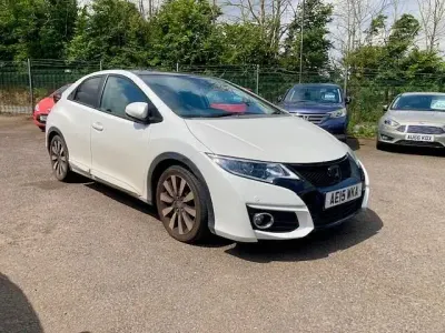 Used Honda Civic SR 142 HP (104 kW) 2015 White Hatchback