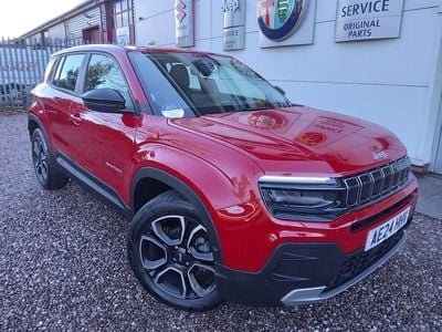 Used Jeep Avenger Altitude 100 HP (73 kW) 2024 Red SUV