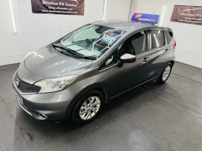 Used Nissan Note Acenta Premium 90 HP (66 kW) 2015 Grey Hatchback