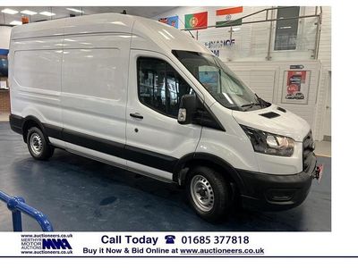 Used Ford Transit 130 HP (95 kW) 2022 White Van