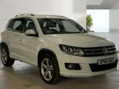 Used VW Tiguan R-line Edition 184 HP (135 kW) 2016 White SUV