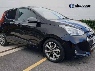 Usado Hyundai i10 Premium SE 87 HP (63 kW) 2017 Preto Citadino