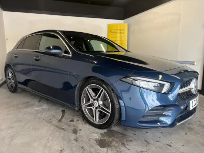 Used Mercedes A180 AMG Line Premium 2021 Blue Hatchback