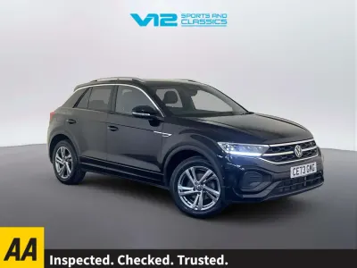 Begagnad VW T-Roc R-line 150 HK (110 kW) 2023 Svart SUV