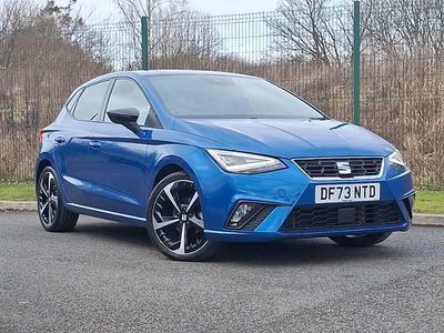 Used Seat Ibiza FR Sport 95 HP (69 kW) 2023 Blue Hatchback