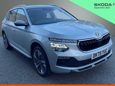 Used Skoda Kamiq SE L 115 HP (84 kW) 2025 Brilliant silver metallic SUV
