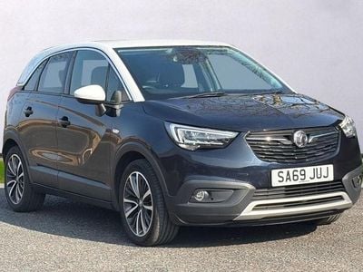 Used Vauxhall Crossland X Elite 83 HP (61 kW) 2019 Blue SUV