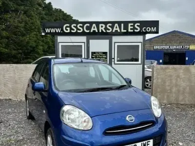 Used Nissan Micra Acenta 2013 Blue Hatchback
