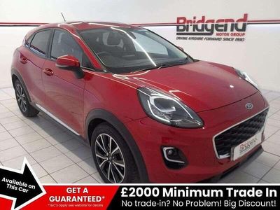 Używany Ford Puma Titanium 2021 Czerwony SUV