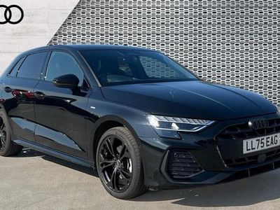 Used Audi A3 e-tron Black Edition 204 HP (150 kW) 2025 Black Hatchback