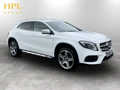 Used Mercedes GLA180 AMG line 122 HP (89 kW) 2019 White SUV