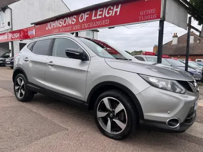 Used Nissan Qashqai N-TEC 115 HP (84 kW) 2015 Silver SUV