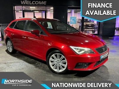 Used Seat Leon ST XCELLENCE 150 HP (110 kW) 2017 Red Estate