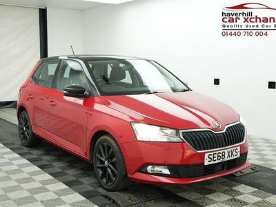 Used Skoda Fabia Colour Edition 75 HP (55 kW) 2019 Red Hatchback