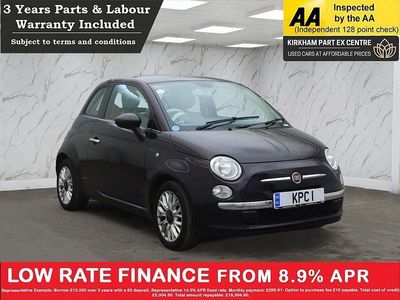 Used Fiat 500 Lounge 69 HP (50 kW) 2014 Mauve/purple Hatchback