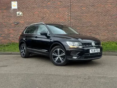 Używany VW Tiguan SE 2018 Czarny SUV
