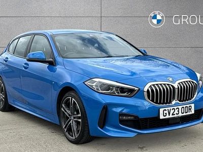 Used BMW 118 M Sport 134 HP (98 kW) 2023 Blue Hatchback
