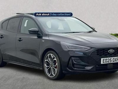 Used Ford Focus ST-Line X 125 HP (91 kW) 2025 Black Hatchback