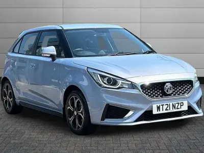 Used MG MG3 Exclusive 106 HP (77 kW) 2021 Brixton blue Hatchback