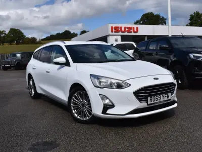 Used Ford Focus Titanium X 150 HP (110 kW) 2019 White Estate