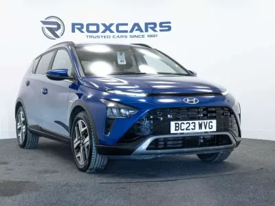 Used Hyundai Bayon Premium 120 HP (88 kW) 2023 Blue SUV