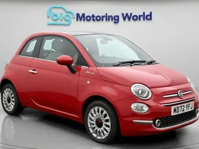 Used Fiat 500 Dolcevita 69 HP (50 kW) 2022 Red Hatchback
