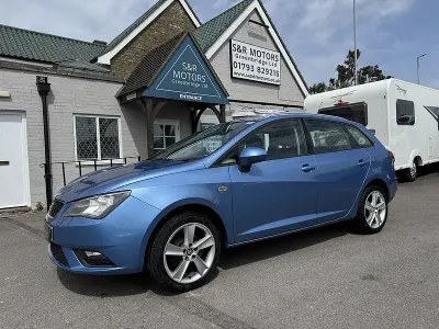 Used Seat Ibiza ST 2014 Blue Estate