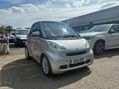 Used Smart ForTwo Coupé Passion 54 HP (39 kW) 2011 Silver Coupe