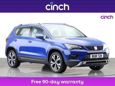 Blue Used 2018 Seat Ateca Ecomotive SUV | £11,499 (Fair price)