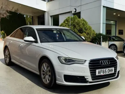 Begagnad Audi A6 Advanced 190 HK (139 kW) 2015 Vit Sedan