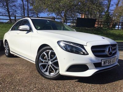 Used Mercedes C220 2016 White Sedan