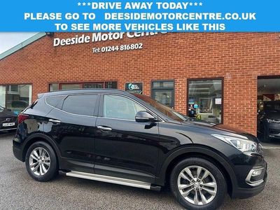 Black Used 2016 Hyundai Santa Fe Premium SUV | £8,450 (Fair price)